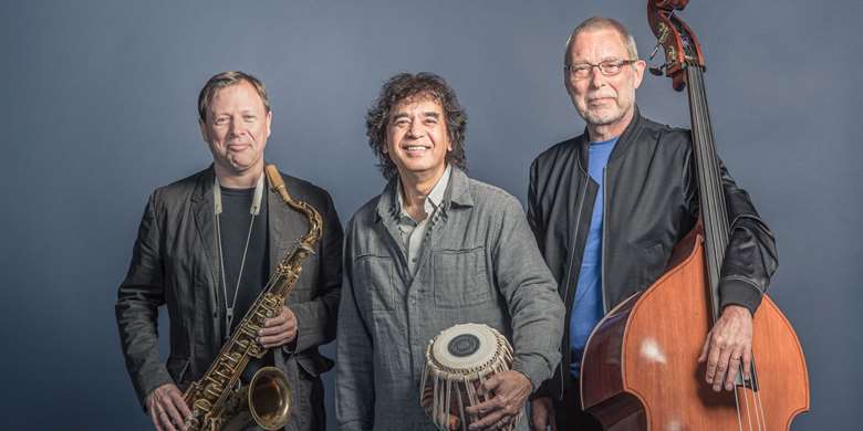 Chris Potter, Zakir Hussain and Dave Holland (photo: Paul Joseph)