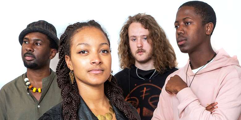 Theon Cross, Nubya Garcia, Joe Armon-Jones, Moses Boyd (photo: Tim Dickeson)