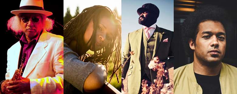 Gary Bartz, Lizz Wright, Gregory Porter and Makaya McCraven play at Cheltenham Jazz Festival