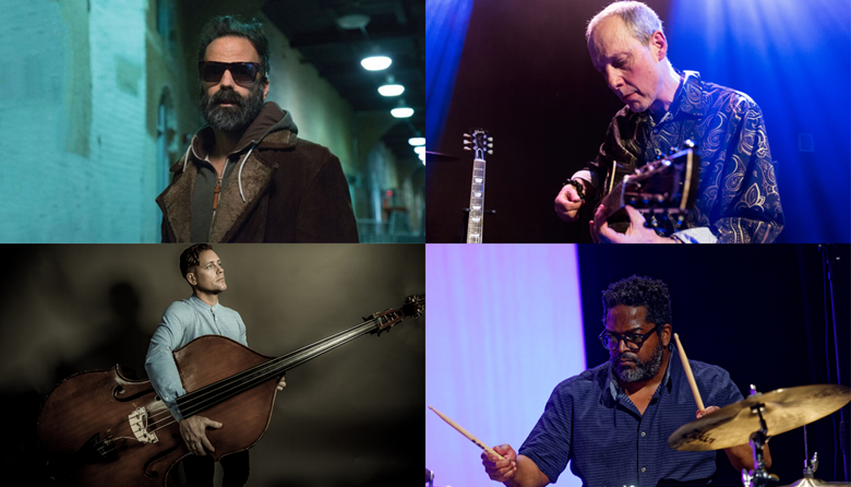 Clockwise from top left: Dave Binney, Joel Harrison, Gerald Cleaver and Michael Janisch 
