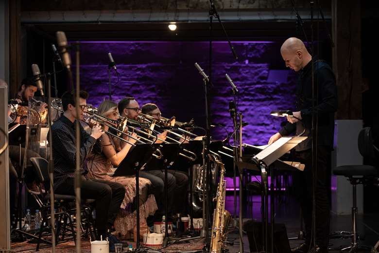 Latvian Radio Big Band (photo by Kaspars Balamovskis)