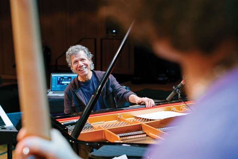 Chick Corea (photo: Aaron Meekcoms, courtesy Chick Corea Productions)