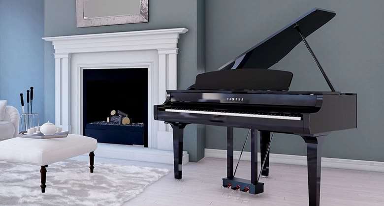 Yamaha's flagship CLP-795GP grand piano style Clavinova