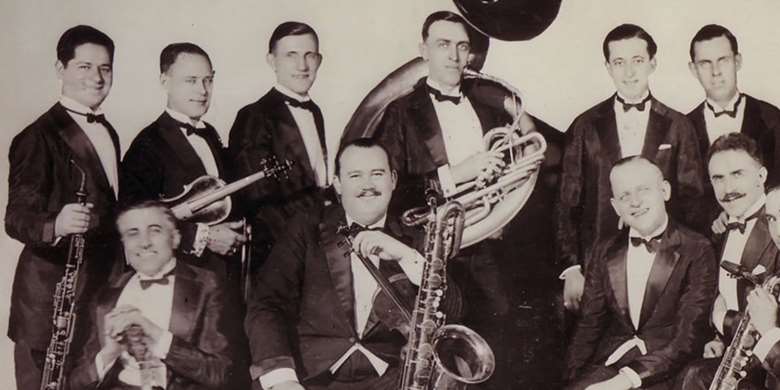 Paul Whiteman and his band, early 1920s