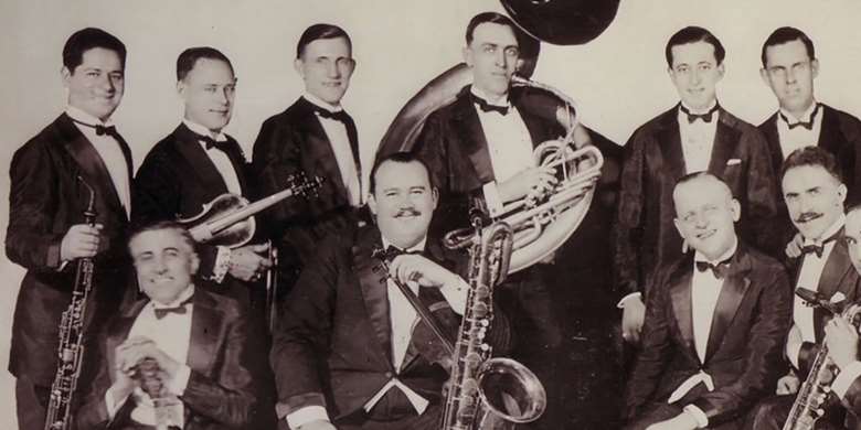 Paul Whiteman and his band, early 1920s