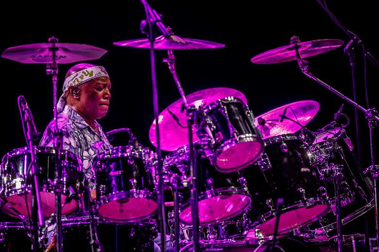 Billy Cobham in a purple haze - Photograph: Arturo Di Vita