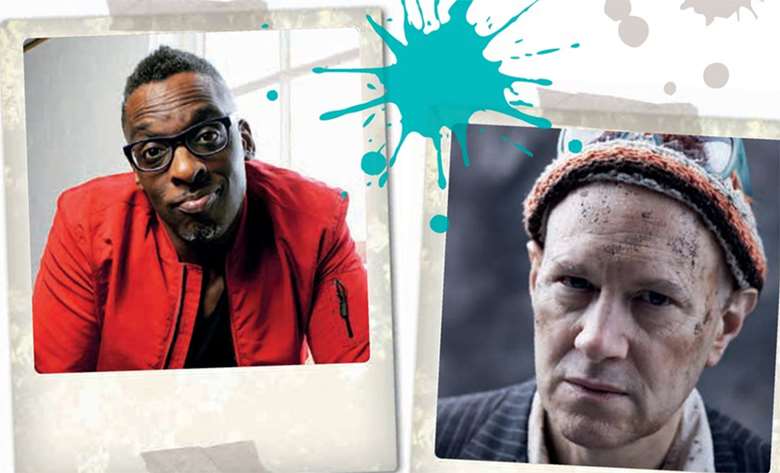L-R: Cleveland Watkiss and Django Bates