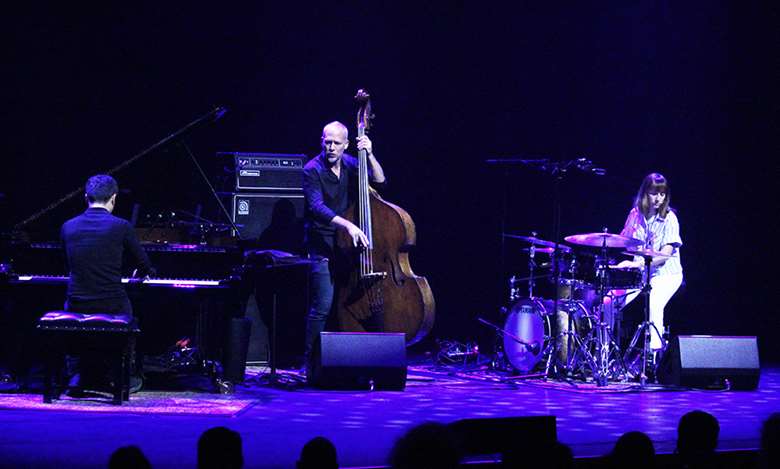 Avishai Cohen Trio live at the Barbican - Photo by Anyela Chavez.