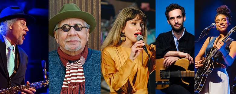 Love Supreme headliners include (L-R): Gary Bartz, Charles Lloyd, Georgia Cécile, Julian Lage and Lianne La Havas