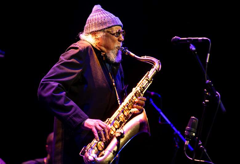 Charles Lloyd dazzles at the Barbican - photo by Tatiana Gorilovsky/EFG London Jazz Festival