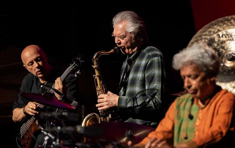 Jan Garbarek Group feat Trilok Gurtu - Photo by Arne Hauge