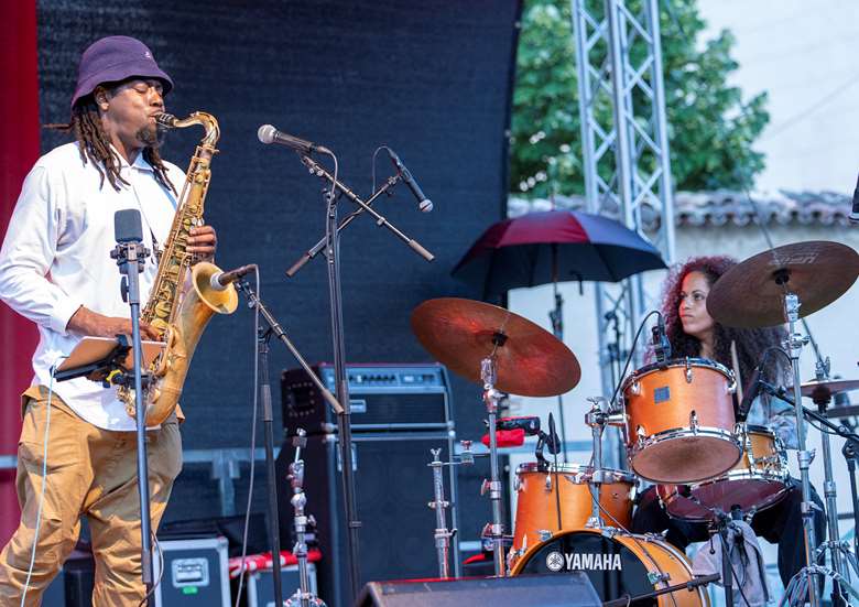 Soweto Kinch and Jas Kayser Photo by Tim Dickeson