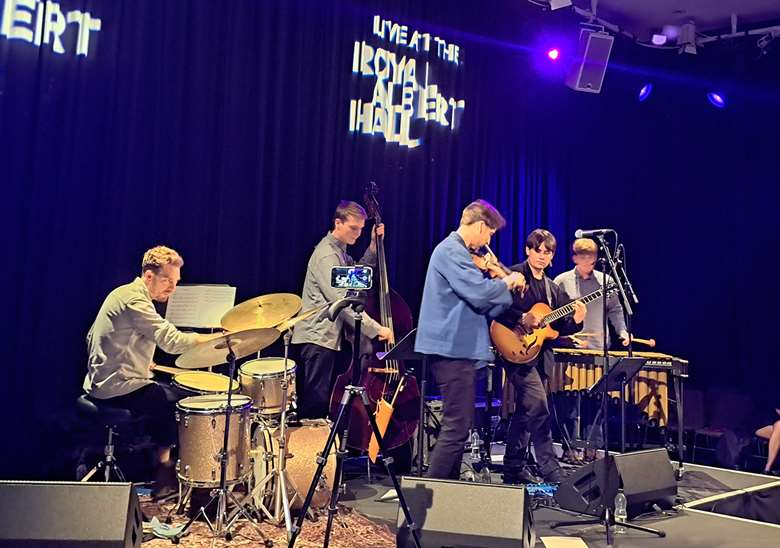 Dominic Ingham Quintet - photo by James Rybacki