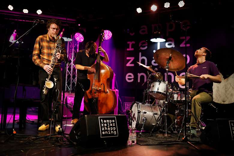 Ville Lähteenmäki Trio at Klubi - photos by Maarit Kytöharju