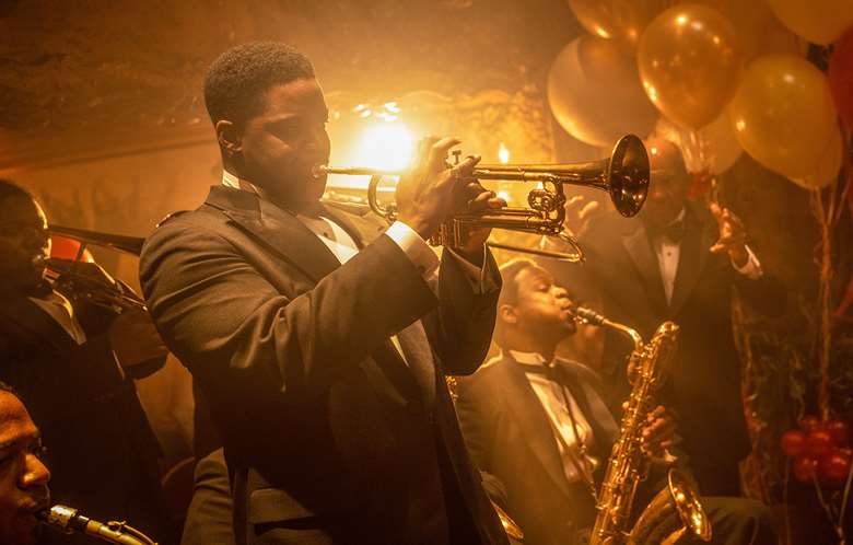 Jovan Adepo plays Sidney Palmer in Babylon - Photo Credit: Scott Garfield © 2022 Paramount Pictures