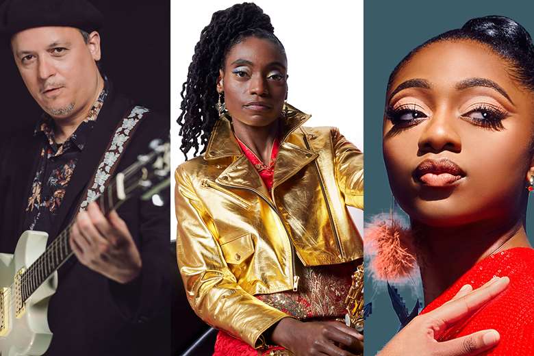 Jazz Cafe headliners (L-R): Kurt Rosenwinkel, Lakecia Benjamin and Samara Joy