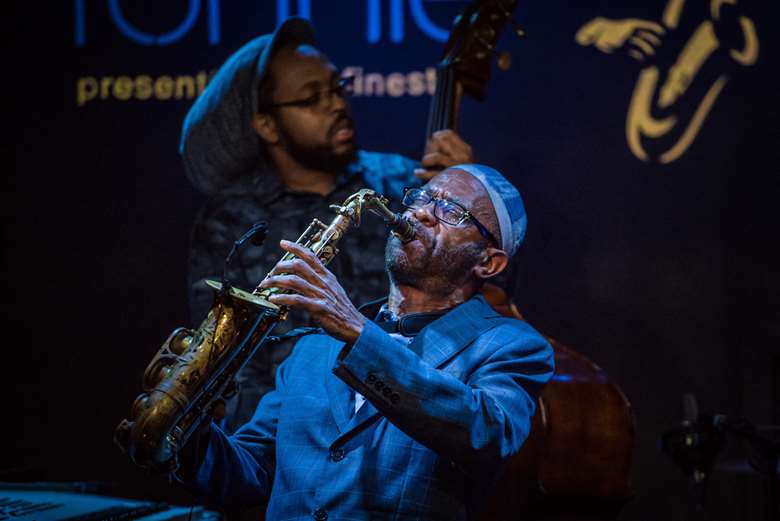Kenny Garrett in full flow - photo by Monika S Jakubowska