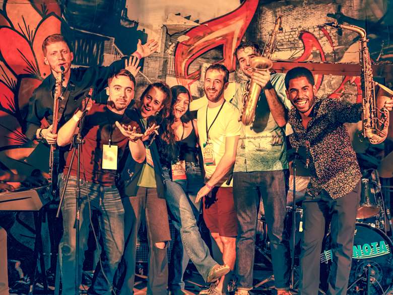 Musicians at Panama Jazz Festival - all photos Michael Jackson