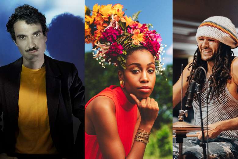 Love Supreme headliners L-R: Tigran, Jazzmeia Horn and Yussef Dayes