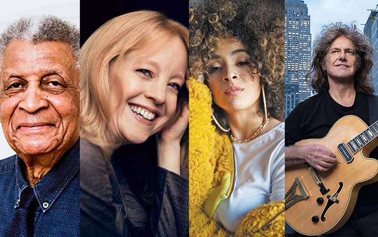 North Sea headliners L-R: Abdullah Ibrahim, Maria Schneider, Kandace Springs and Pat Metheny