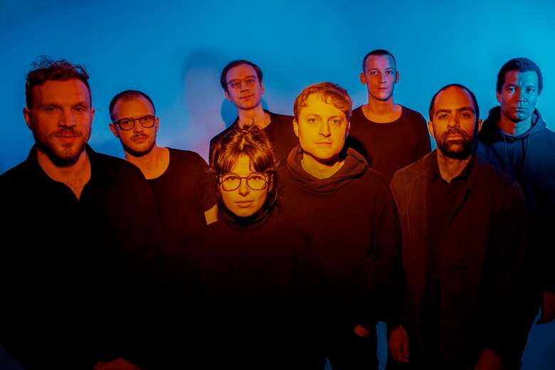 Joshua Jaswon Octet: Andrej Ugoljew, Johannes Mann, Anna Serierse, Jan Kaiser, Joshua Jaswon, Sidney Werner, Aarón Castrillo and Marc Doffey - Photo by Dovile Sermokas