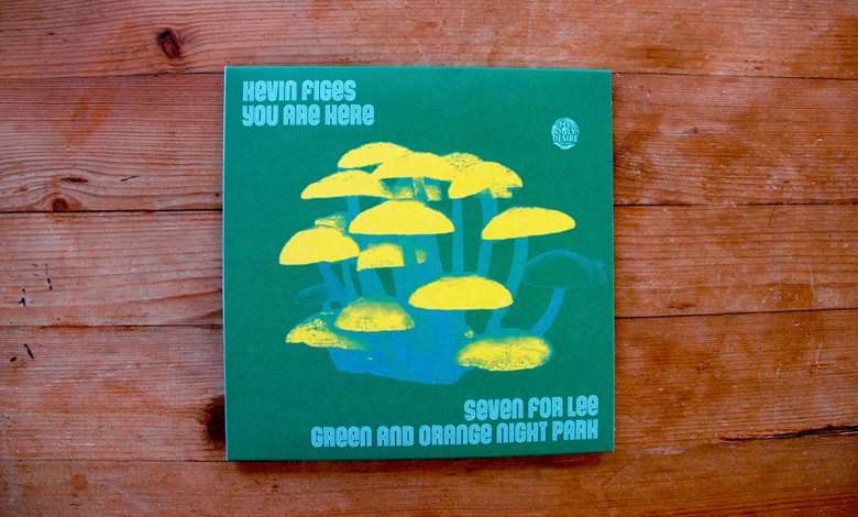 The first Brit Jazz 45 featuring saxophonist/composer Kevin Figes and his group You Are Here