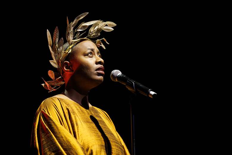 Cécile McLorin Salvant performs Ogresse at Edinburgh International Festival – Photo © Andrew Perry