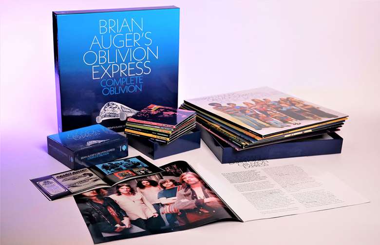 This augurs well for Brian’s fans… Auger’s entire Oblivion Express catalogue on CD and LP