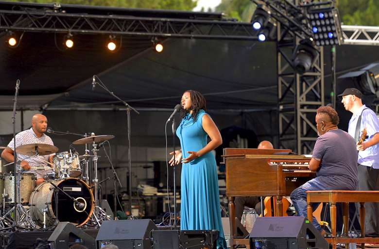 Lizz Wright at Jazz à Juan - photo by Rivierakris