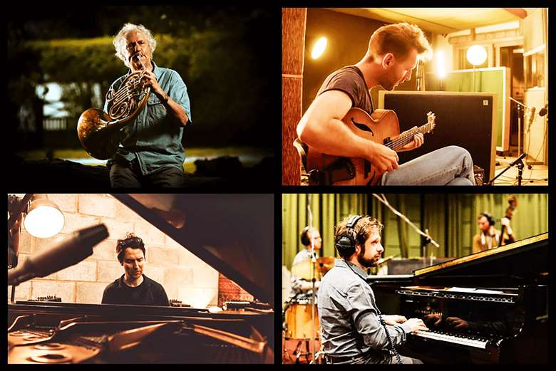 Jim Rattigan's Duos clockwise from top left: Rattigan, Nick Costley-White, Ivo Neame and Hans Koller