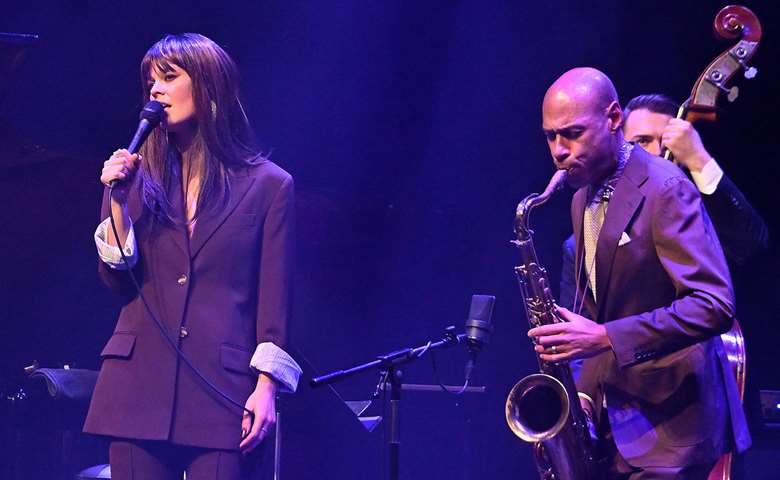 Gabrielle Cavassa and Joshua Redman at the Barbican - Photo by Mark Allen