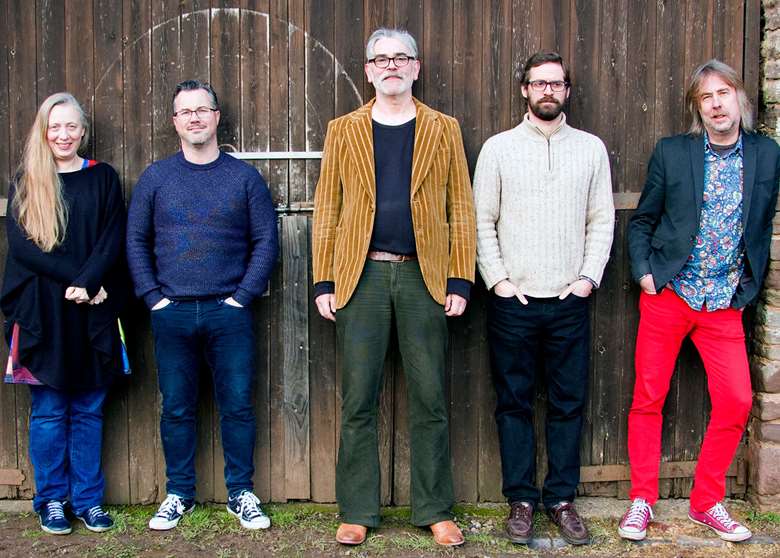 L-R: Brigitte Beraha, Mark Whitlam, Kevin Figes, Ashley John Long and Jim Blomfield - Photo by Francesca Way