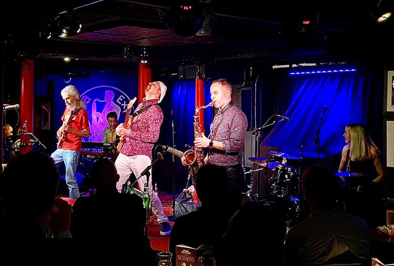 Govan and Raja at Pizza Express Jazz Club Soho - Photo by Tom Spargo