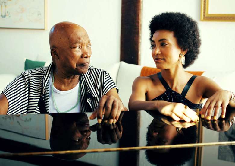 L-R: Milton Nascimento and Esperanza Spalding – Photo by Lucas Nogueira