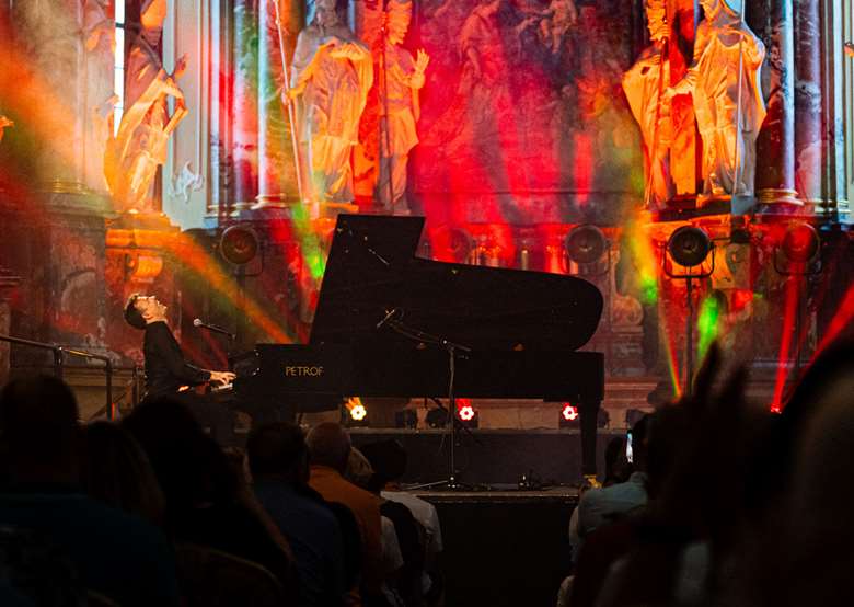 Henri Herbert at Kristupo Festivalis - photo by Modestas Endriuška