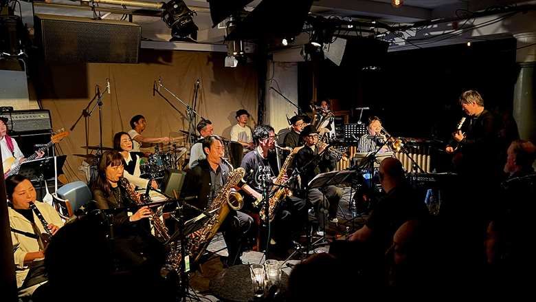 Otomo Yoshihide Special Big Band at Cafe OTO - photo by Malwina Witkowska