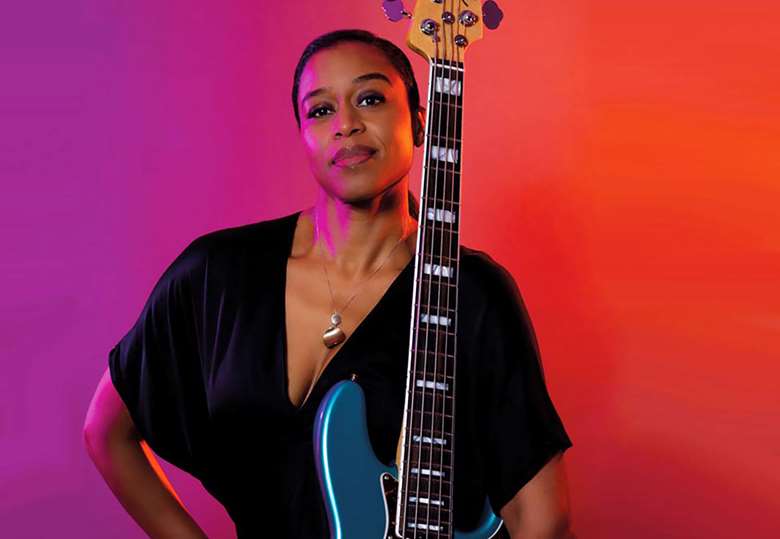 Bassist Yolanda Charles