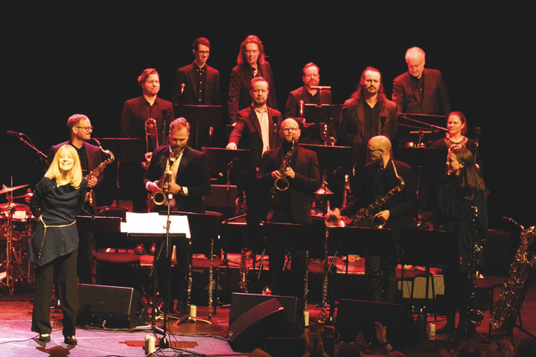 Maria Schneider & Oslo Jazz Ensemble (Credit: Ed Maitland Smith)
