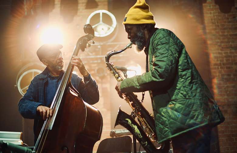 Gary Crosby (left) and Steve Williamson (right) - Photo by Patricia Pascal